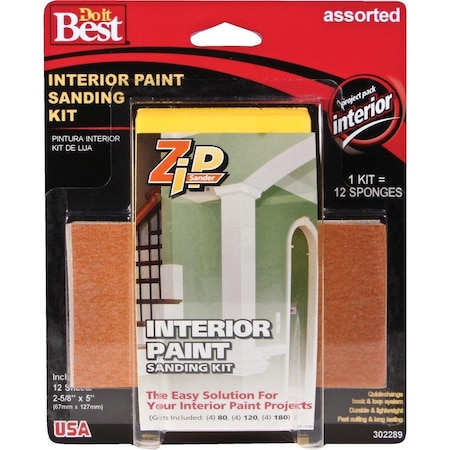All-Source Zip Sander Paint Hand Interior Sanding Kit 7227004